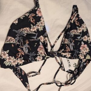 Skatie Maui Print Sarah Swim Top